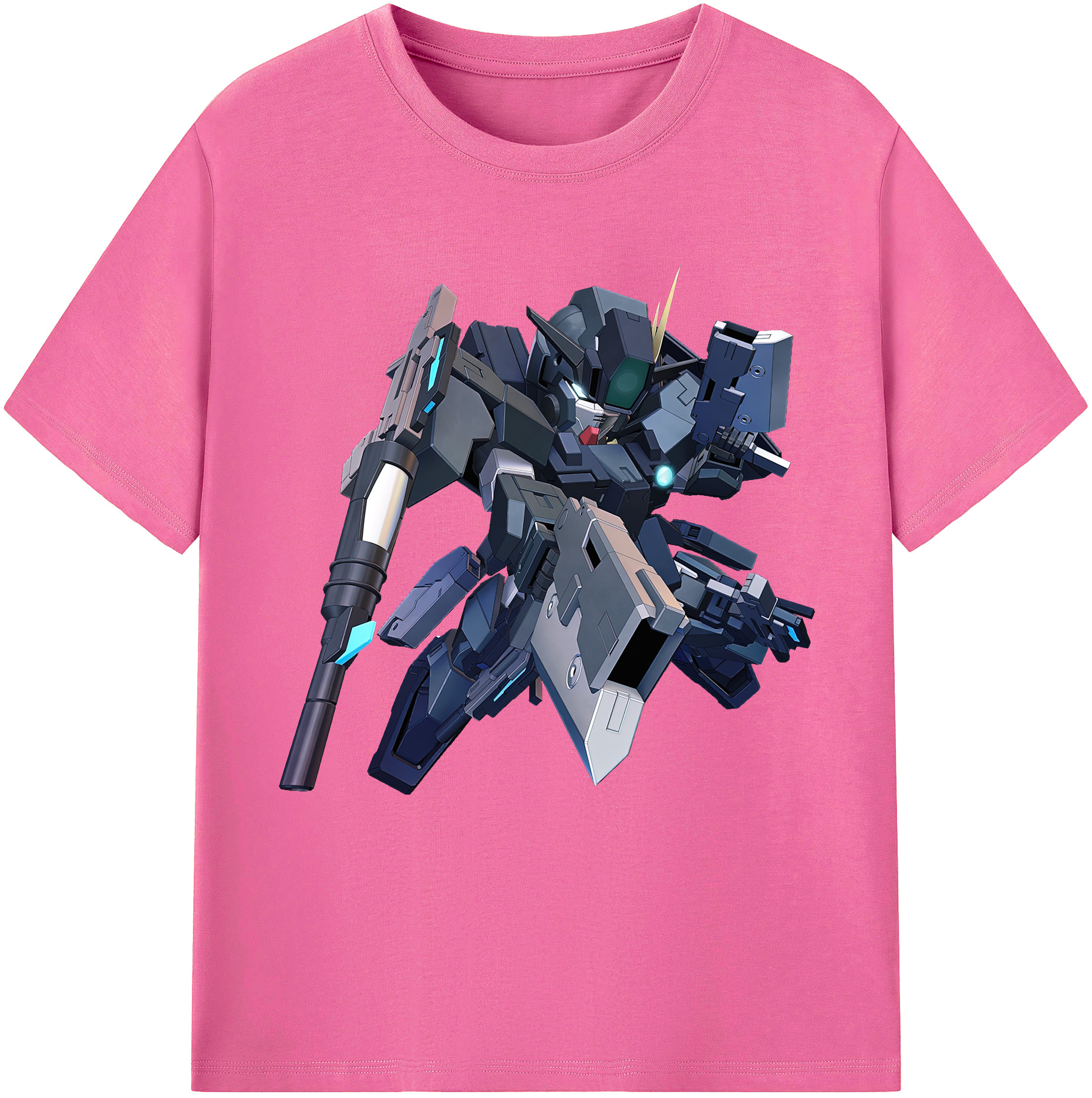 （画像用） 機動戦士ガンダム Mobile Suit Gundam レディースカジュアルプリントTシャツ（綿100％）